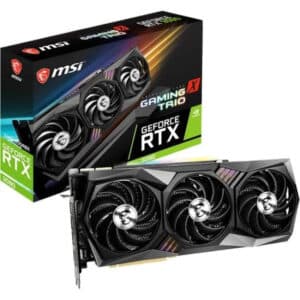 MSI Nvidia GeForce RTX 3090 Gaming x Trio 24gb GDDR6X Graphics Card