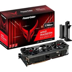 POWERCOLOR AMD Radeon RX 6900 XT Red Devil Overclocked Triple-Fan 16GB GDDR6 PCIe 4.0 Graphics Card