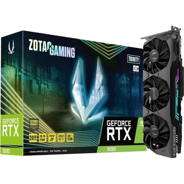 Zotac Nvidia GeForce RTX 3090 Graphic Card – 24 GB GDDR6X